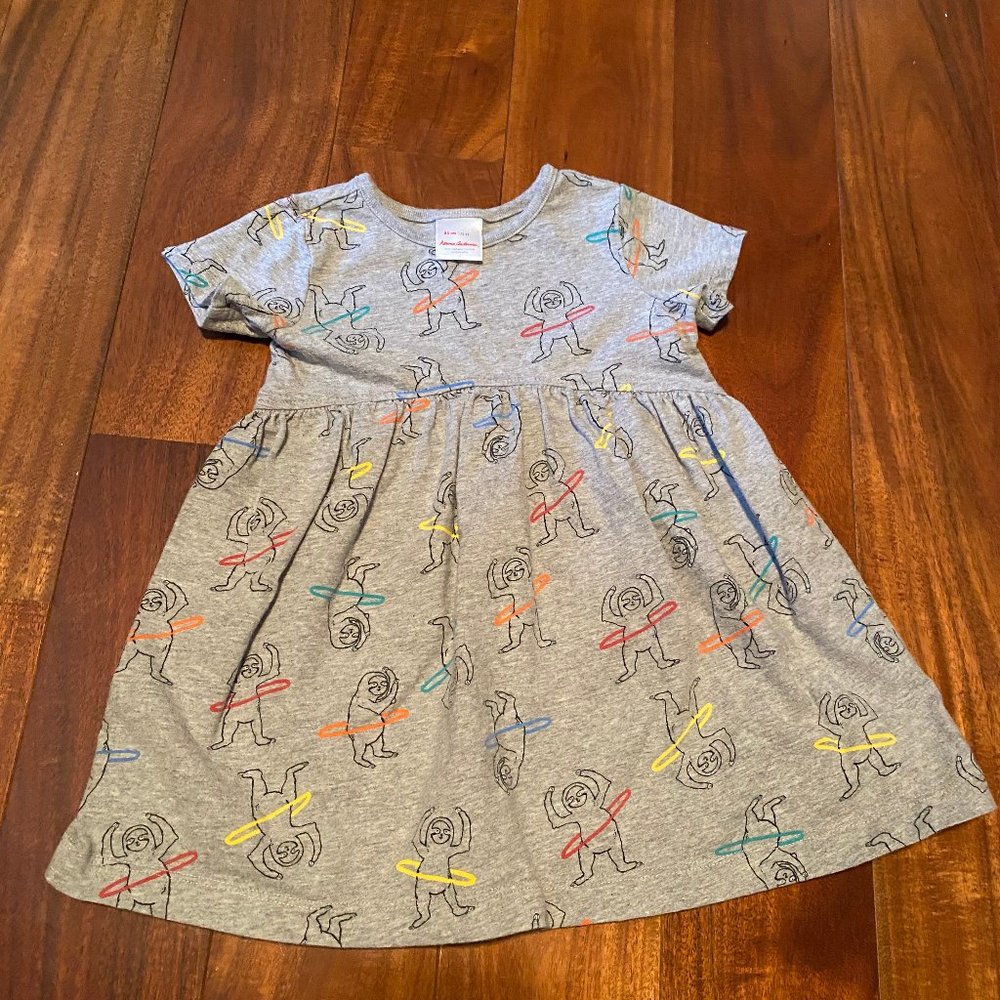 Hanna Andersson Sloth Play Dress